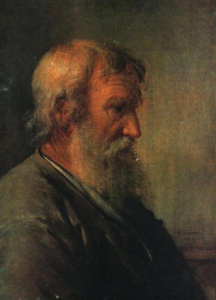 The Old Peasant by Vasily Tropinin