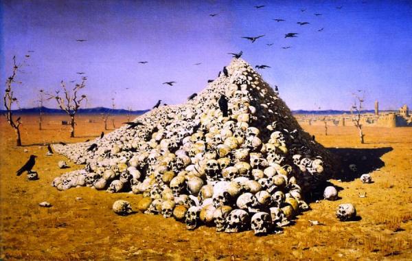 Apotheosis Of War by Vasily Vasilevich Vereshchagin