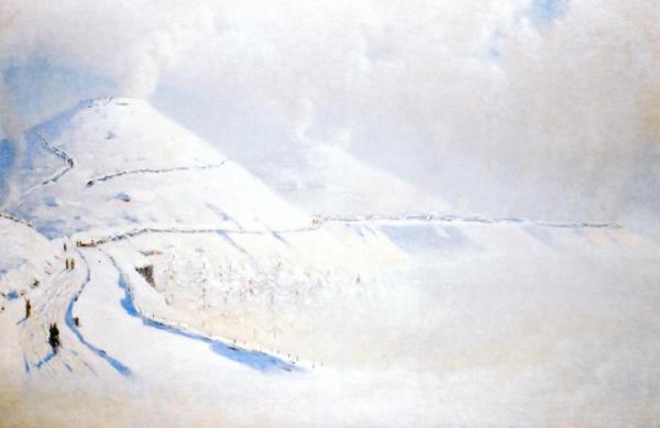 Shipka Pass by Vasily Vasilevich Vereshchagin