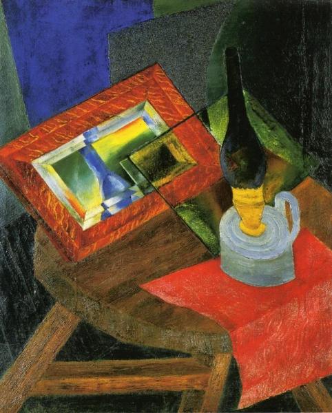 Still Life: Vase With Gladiolas by Viacheslav Pakulin