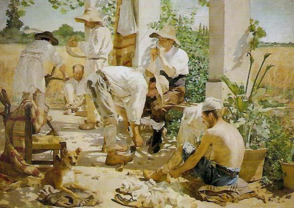 Escena Constumbrista by Vicente Castell Doménech.