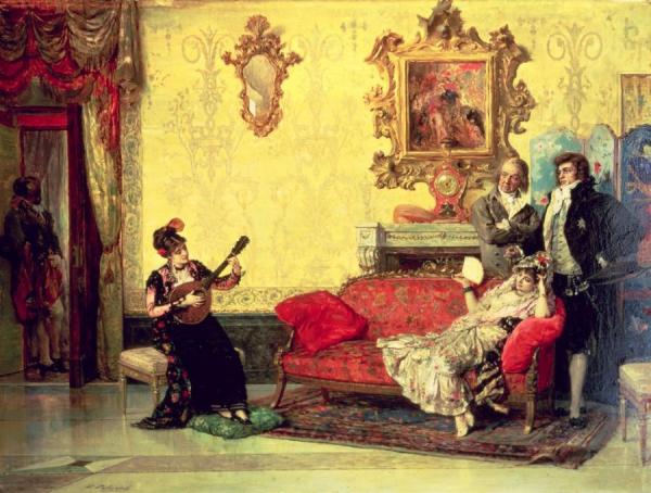 Vicente Palmaroli Y Gonzalez The Concert