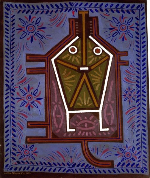 Etre Rètracté En Chien I by Victor Brauner