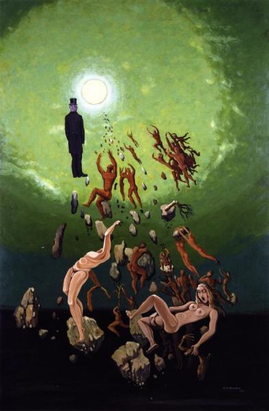 Hypergenese De La Reapparition by Victor Brauner