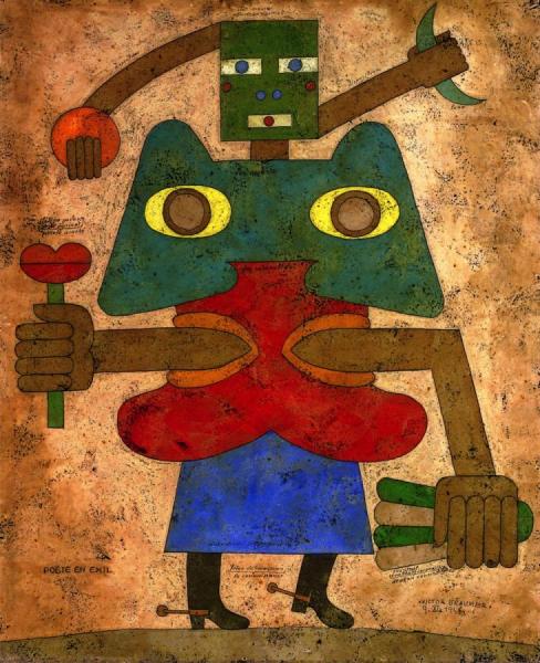 Poet In Exile by Victor Brauner Oil Painting Reproductions