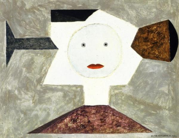 Portrait Du Côté Miroir by Victor Brauner