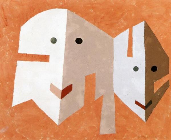 Portrait Of Dimensional Space by Victor Brauner