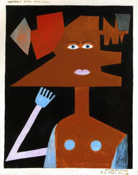 Portrait Outil Spirituel by Victor Brauner