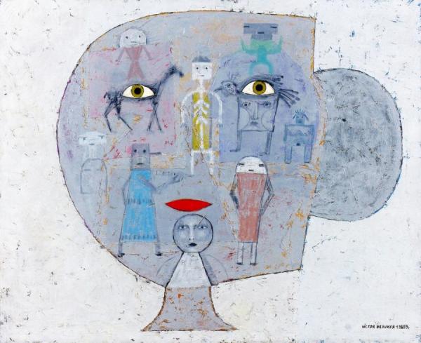 Reconstruction De L'être Aimé by Victor Brauner