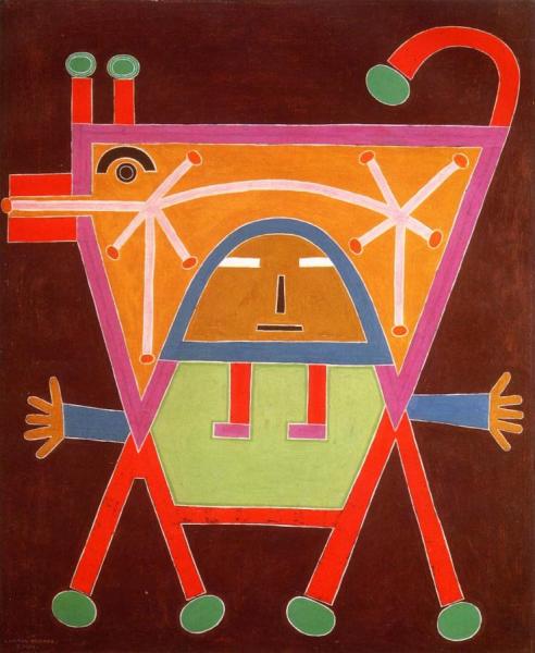 Retracte Du Type Chien Que Conscience De Vie by Victor Brauner