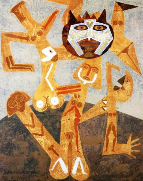 Tree Of Delight by Victor Brauner