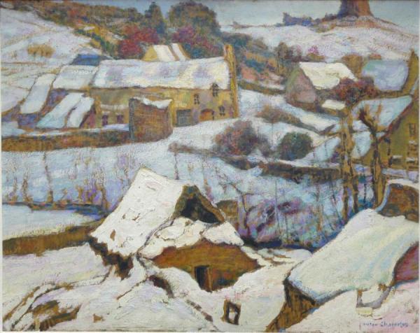 Le Village De Murols by Victor Charreton