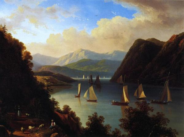 Anthony's Nose On The Hudson by Victor Degrailly
