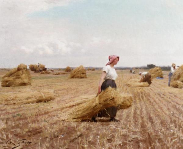 Harvest by Victor Gabriel Gilbert