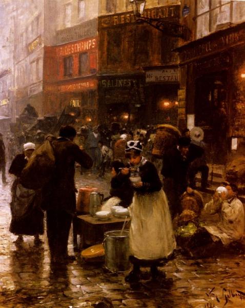 Market Day by Victor Gabriel Gilbert