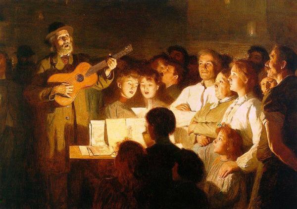 The Song Pedlard by Victor Gabriel Gilbert