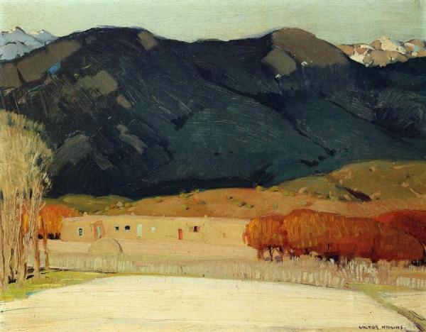 Taos, New Mexico by Victor Higgins Oil Painting Reproductions