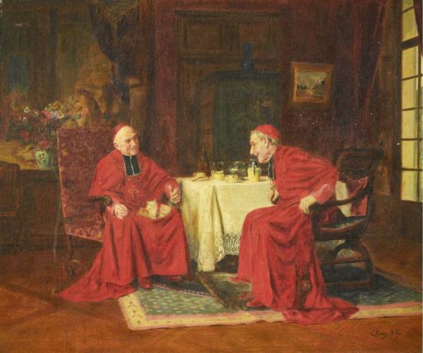 A Cozy Chat by Victor Marais-milton