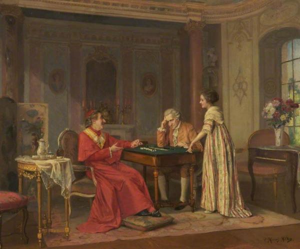 A Game Of Dominoes by Victor Marais-milton