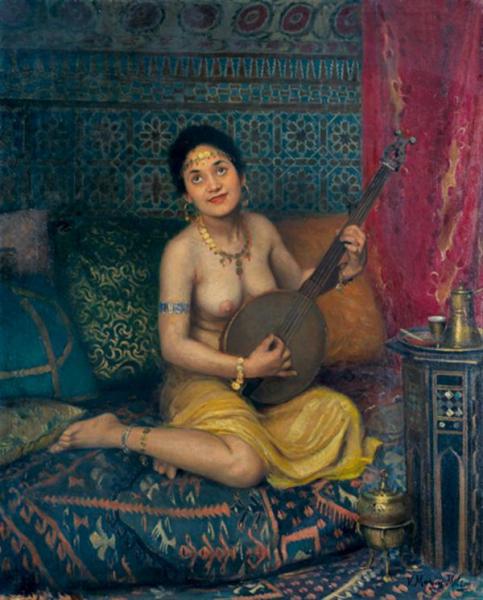 Moorish Musician by Victor Marais-milton