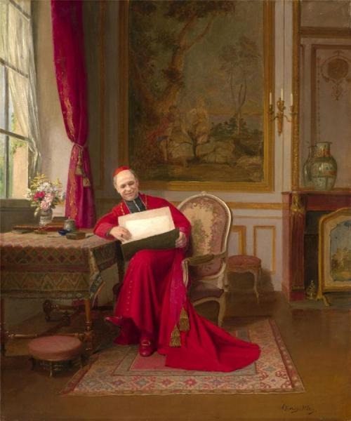 The Connoisseur by Victor Marais-milton Oil Painting Reproductions