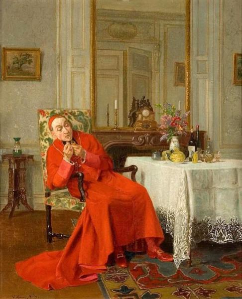 Untitled by Victor Marais-milton Oil Painting Reproductions