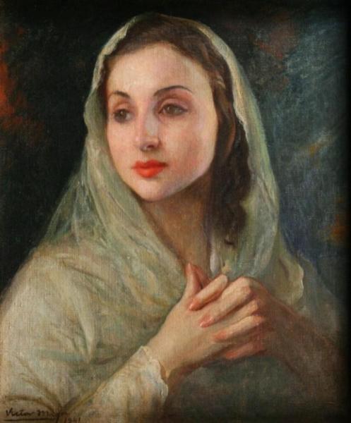 Retrato De Chica by Victor Moya Calvo