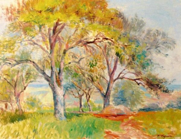 Landscape by Victor Vignon