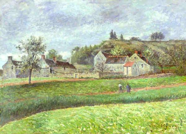 Le Hameau Au Printemps by Victor Vignon