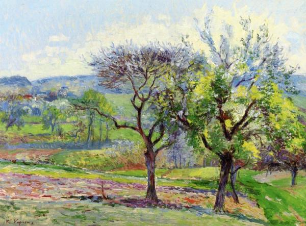 Spring Landscape by Victor Vignon
