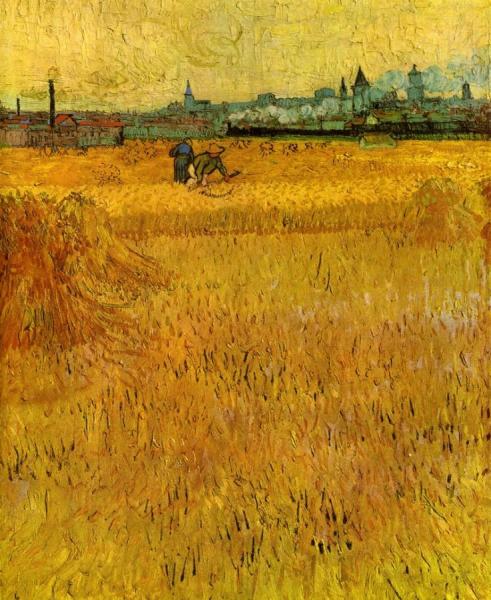 Vincent Van Gogh Arles: View From The Wheat Fields