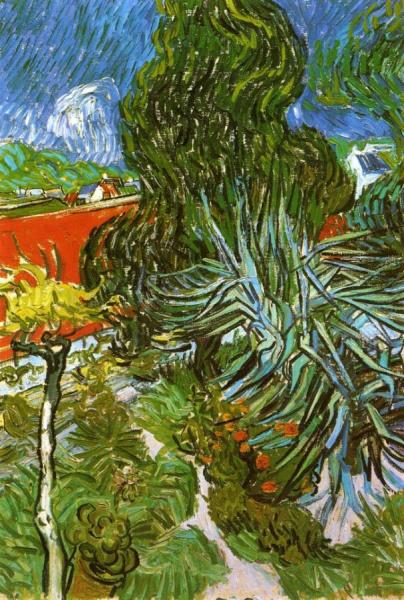 Doctor Gachet's Garden In Auvers by Vincent Van Gogh Oil Painting Reproductions
