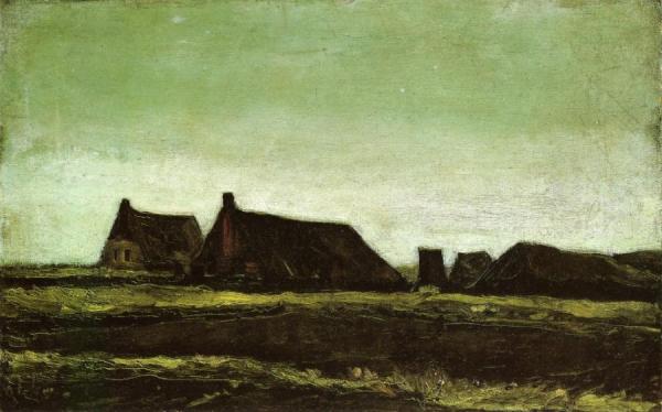 Farms by Vincent Van Gogh