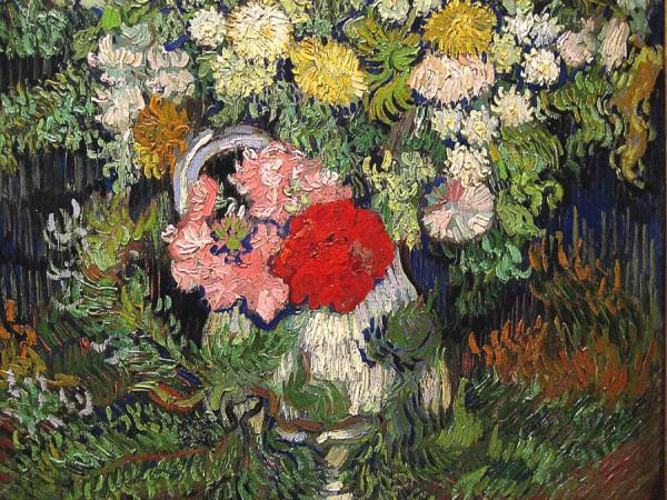 Vincent Van Gogh Flowers In A Vase