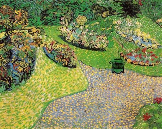 Garden In Auvers by Vincent Van Gogh