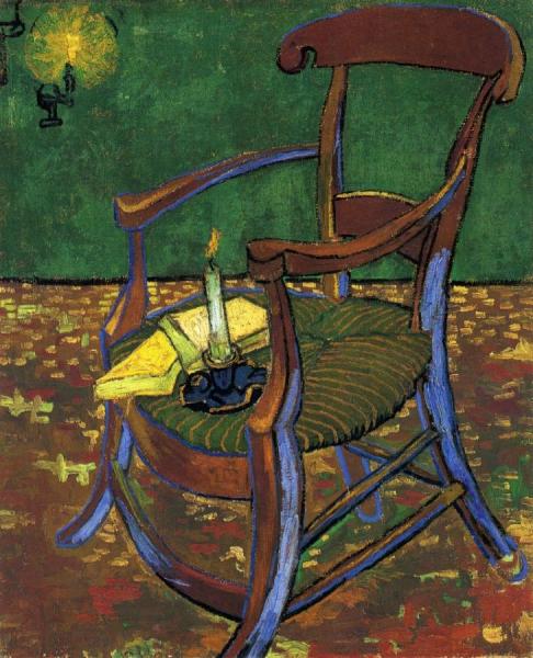 Gauguin's Chair by Vincent Van Gogh