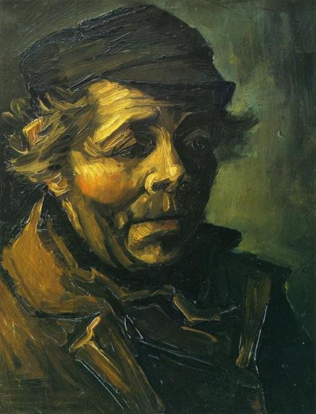 Head Of A Peasant (study For "the Potato Eaters") by Vincent Van Gogh
