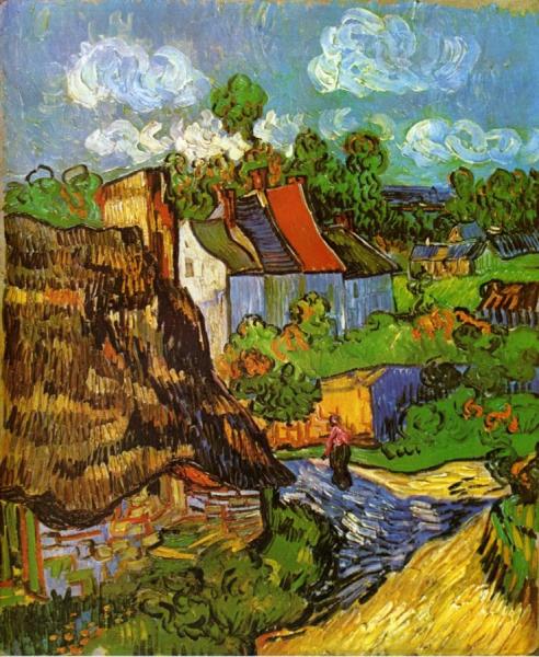 Vincent Van Gogh Houses In Auvers