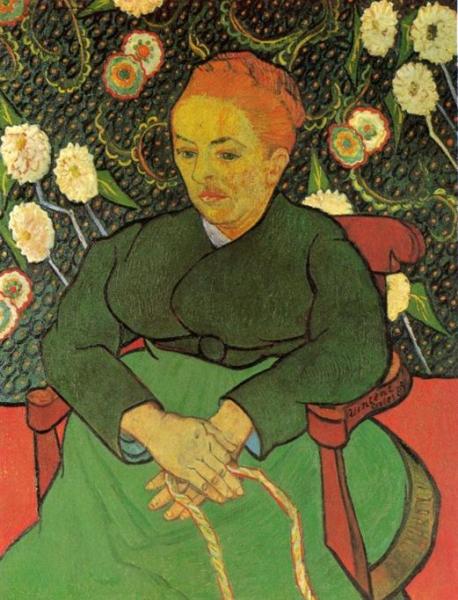 La Berceuse (augustine Roulin) by Vincent Van Gogh