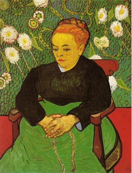 La Berceuse (augustine Roulin) by Vincent Van Gogh