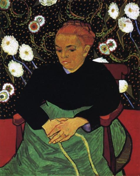 La Berceuse, Portrait Of Madame Roulin by Vincent Van Gogh