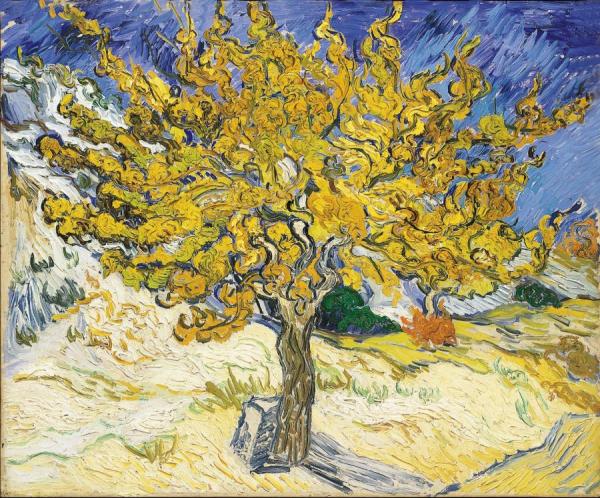 Mulberry Tree by Vincent Van Gogh