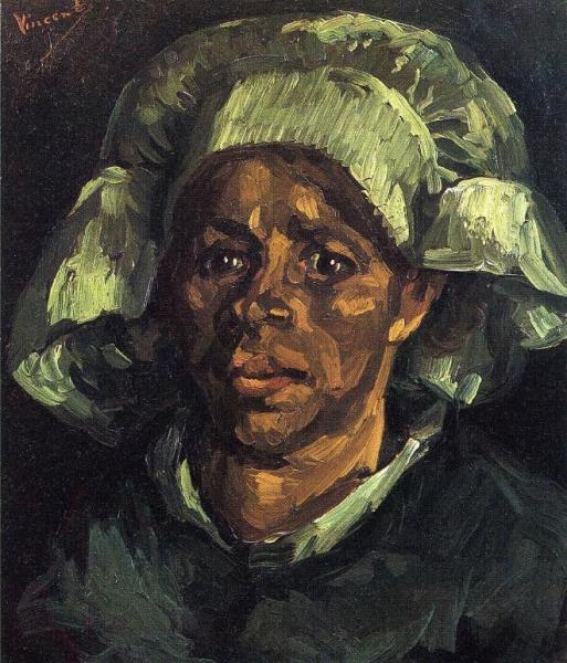 Peasant Woman, Portrait Of Gordina De Groot by Vincent Van Gogh