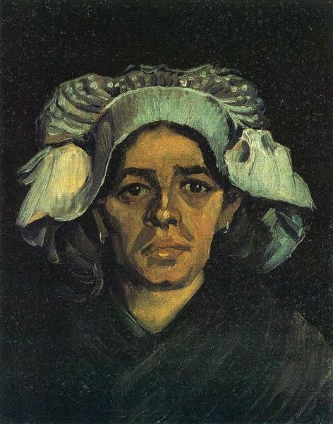 Peasant Woman, Portrait Of Gordina De Groot by Vincent Van Gogh