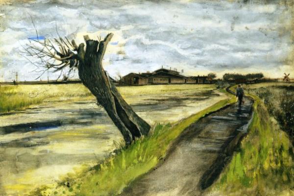 Pollard Willow by Vincent Van Gogh