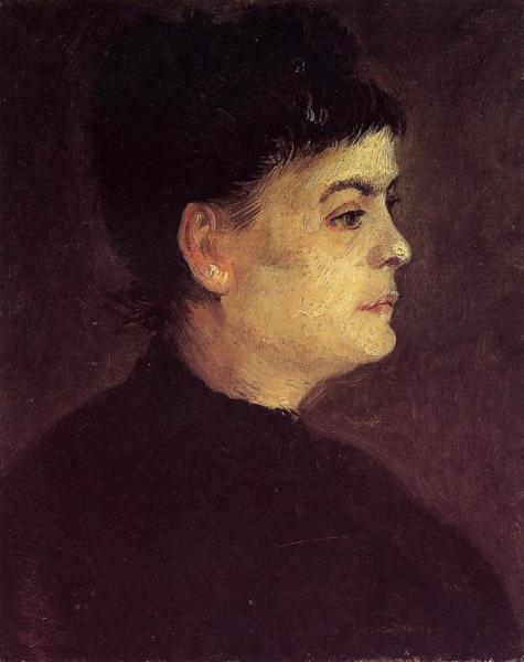 Portrait Of A Woman by Vincent Van Gogh