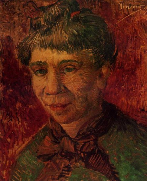 Portrait Of A Woman by Vincent Van Gogh