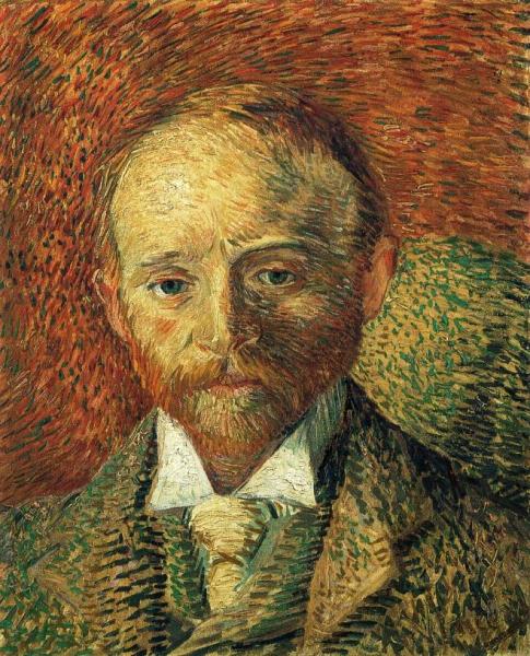Portrait Of Alexander Reid by Vincent Van Gogh