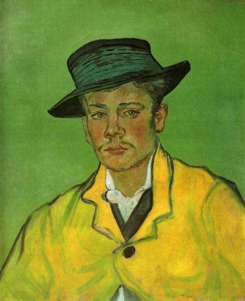 Portrait Of Armand Roulin by Vincent Van Gogh