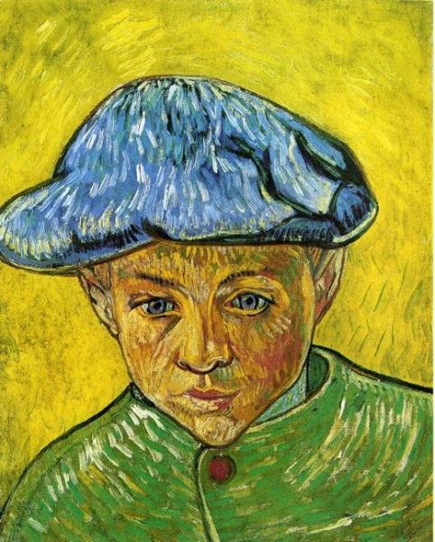 Portrait Of Camille Roulin by Vincent Van Gogh